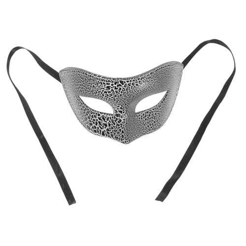 VERDANVERSE Halbgesichts-masquerade-maske Cracked Design Horror Halloween Maske für Damen und Herren Langlebig mit Lebendiger Farbe Offene Sicht für Einfache Kommunikation für Kostüm von VERDANVERSE
