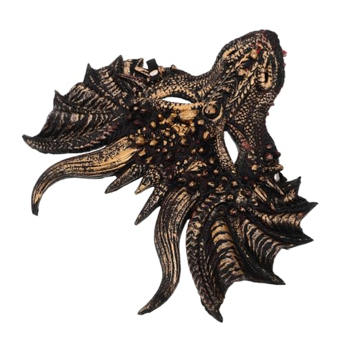 VERDANVERSE Halloween Drachenmaske aus Leichtem PU für Erwachsene und Ergonomisch Vollgesichtige Tierkopfverkleidung Detailliertes Design für Halloween Karneval Cosplay und Bühnenauftritte VERDANVERSE Halloween Drachenmaske aus Leichtem PU für Erwachsene und Ergonomisch Vollgesichtige Tierkopfverkleidung Detailliertes Design für Halloween Karneval Cosplay und Bühnenauftritte von VERDANVERSE
