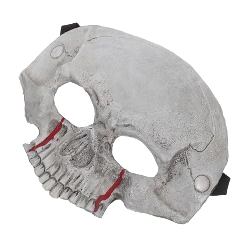 VERDANVERSE Halloween Halbmaske Atmungsaktiv mit Belüftung Löchern Leichtes Skelett Gesichtsmaske für Erwachsene Realistische Horror Schädelmaske für Cosplay Gruselige Party Maske für VERDANVERSE Halloween Halbmaske Atmungsaktiv mit Belüftung Löchern Leichtes Skelett Gesichtsmaske für Erwachsene Realistische Horror Schädelmaske für Cosplay Gruselige Party Maske für von VERDANVERSE