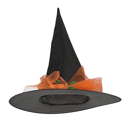 VERDANVERSE Halloween Hexenhut Damen Eleganter Cosplay Hut für Halloween Kostüme Masquerade und Partys Vielseitig Kombinierbar mit Accessoires für Fotos und Festliche Anlässe VERDANVERSE Halloween Hexenhut Damen Eleganter Cosplay Hut für Halloween Kostüme Masquerade und Partys Vielseitig Kombinierbar mit Accessoires für Fotos und Festliche Anlässe von VERDANVERSE