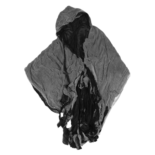 VERDANVERSE Halloween Kapuzenumhang Totenkopf Kostüm Atmungsaktives Geistergewand mit Detaillierter Verarbeitung Vielseitig für Halloween Cosplay-Partys Schneller Umhangwechsel für Herren und VERDANVERSE Halloween Kapuzenumhang Totenkopf Kostüm Atmungsaktives Geistergewand mit Detaillierter Verarbeitung Vielseitig für Halloween Cosplay-Partys Schneller Umhangwechsel für Herren und von VERDANVERSE