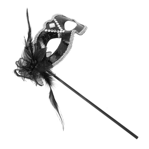 VERDANVERSE Handgehaltene Maskerade Maske mit Spitzen Design Leichte Damen Maske für Karneval Maskenball Halloween Cosplay und Bühnenaufführungen Komfortabel und Langlebig Geeignet für Frauen VERDANVERSE Handgehaltene Maskerade Maske mit Spitzen Design Leichte Damen Maske für Karneval Maskenball Halloween Cosplay und Bühnenaufführungen Komfortabel und Langlebig Geeignet für Frauen von VERDANVERSE