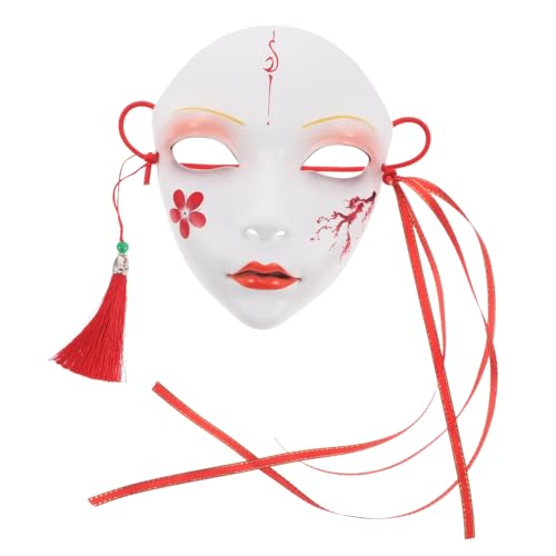 VERDANVERSE Inspirierte Handgemalte Maske für Erwachsene Vollgesichts Maske für Halloween Cosplay und Maskenbälle Dekoration für Festlichkeiten und Kulturelle Anlässe von VERDANVERSE
