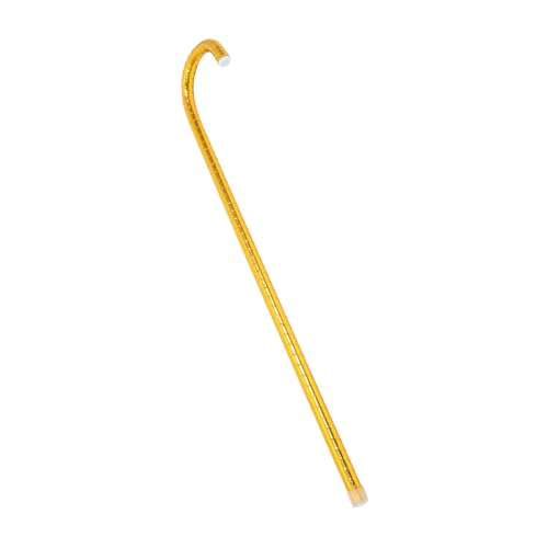 VERDANVERSE Jazz Tanz Gehstock Cosplay Requisit Gold Halloween Kostüm Zubehör für Party Bühnenauftritt Geeignet für Mädchen und Jugendliche VERDANVERSE Jazz Tanz Gehstock Cosplay Requisit Gold Halloween Kostüm Zubehör für Party Bühnenauftritt Geeignet für Mädchen und Jugendliche von VERDANVERSE
