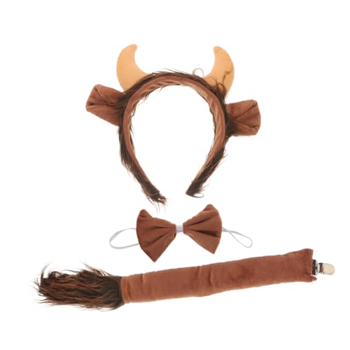 VERDANVERSE Kuh Kostüm Damen mit Süßem Hörner Stirnband Schleife und Weiches Plüsch Tier Accessoire für Party Cosplay und Karneval Robust Verarbeitet und Vielseitig Einsetzbar VERDANVERSE Kuh Kostüm Damen mit Süßem Hörner Stirnband Schleife und Weiches Plüsch Tier Accessoire für Party Cosplay und Karneval Robust Verarbeitet und Vielseitig Einsetzbar von VERDANVERSE