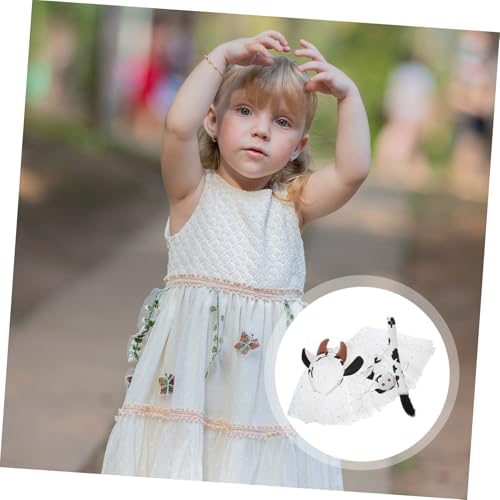VERDANVERSE Kuh Kostüm Weiches Tierkostüm mit Stirnband Schleife und Tutu Rock für Halloween Karneval Cosplay und Mottoparty Komfortables Party Outfit für Mädchen VERDANVERSE Kuh Kostüm Weiches Tierkostüm mit Stirnband Schleife und Tutu Rock für Halloween Karneval Cosplay und Mottoparty Komfortables Party Outfit für Mädchen von VERDANVERSE