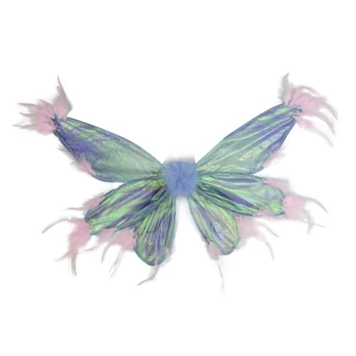 VERDANVERSE Leuchtende Engelsschwingen Kostüm Requisiten für S für Karneval Cosplay und Feiertagsfeiern Bezaubernde Flügel mit Einzigartigem Design VERDANVERSE Leuchtende Engelsschwingen Kostüm Requisiten für S für Karneval Cosplay und Feiertagsfeiern Bezaubernde Flügel mit Einzigartigem Design von VERDANVERSE