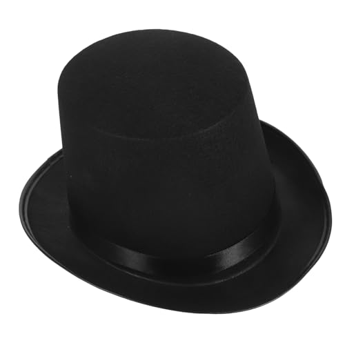 VERDANVERSE Magischer Zylinderhut Schwarz Kostümaccessoire Hoher Hut für Erwachsene Karneval Verkleidung Zauberer Dress Up Party VERDANVERSE Magischer Zylinderhut Schwarz Kostümaccessoire Hoher Hut für Erwachsene Karneval Verkleidung Zauberer Dress Up Party von VERDANVERSE