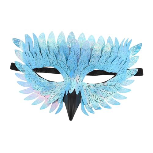 VERDANVERSE Masquerade Maske Vogelgesicht Eule Beak Halloween Cosplay Maske Weiches Material Atmungsaktiv Ergonomisch Für Kostümpartys und Themenveranstaltungen von VERDANVERSE