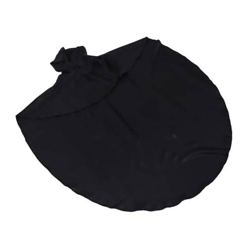 VERDANVERSE Medieval Hooded Cape Herren Cosplay Umhang Schwarz Renaissance Ritter Kostüm Halloween Cape mit Kapuze für Bühnenauftritte und Partydekoration Langlebig Atmungsaktiv von VERDANVERSE