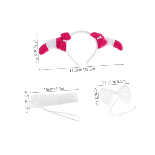 VERDANVERSE Niedliches Schaf ohren Haarreif Inspiriert von Märchenfigur Feine Verarbeitung Vielseitiges Party Accessoire für Cosplay Attraktives Design von VERDANVERSE