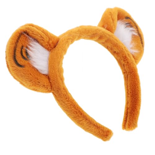 VERDANVERSE Niedliches Tiger Ohren Stirnband aus Weichem Material Elastischer Haarreif für Mädchen und Damen Geeignet für Karneval Halloween Partys und Make Up Stylisches Tier Haarband als von VERDANVERSE