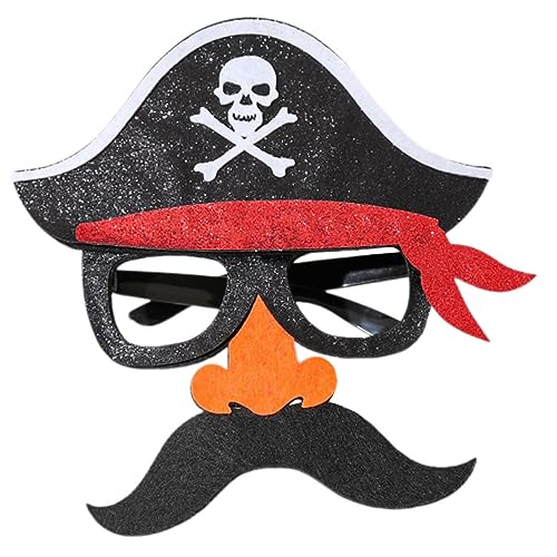 VERDANVERSE Piraten Masquerade Maske mit Nasen Halloween Kostüm Zubehör für Erwachsene Langlebige und Bequeme Piratenmaske für Party Cosplay und Maskenball von VERDANVERSE