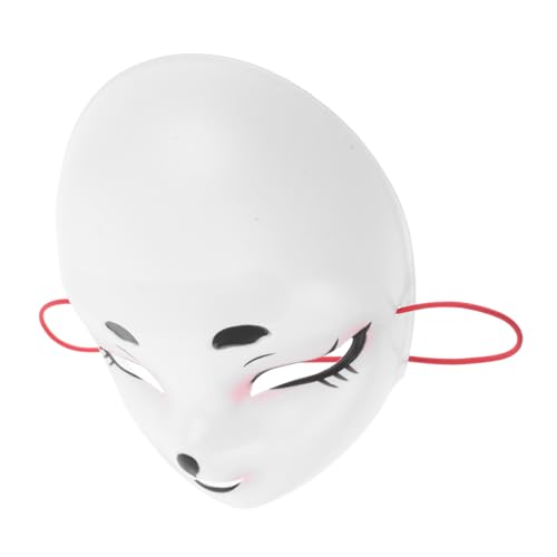 VERDANVERSE Plastikkleidermaske Maskerade-masken Für Frauen Frauen-maskerade-maske Augenmaske Kostüm Karneval Maske Karneval-themenmasken Maskerademaske Halloween-augenmaske Cosplay-maske Weiß von VERDANVERSE