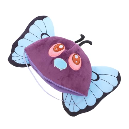 VERDANVERSE Plüsch Schmetterling Headpiece Halloween Cosplay Hut Leichtes Kopfstück Schnell Für Mädchen Karneval Cheerleading Bühnenauftritte von VERDANVERSE