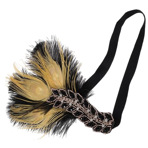 VERDANVERSE Plume Federstirnband für Frauen Vintage Kopfdekoration mit Federn für Hochzeiten Cosplay Partys Besondere Anlässe Elegantes Haar Accessoire für Look VERDANVERSE Plume Federstirnband für Frauen Vintage Kopfdekoration mit Federn für Hochzeiten Cosplay Partys Besondere Anlässe Elegantes Haar Accessoire für Look von VERDANVERSE