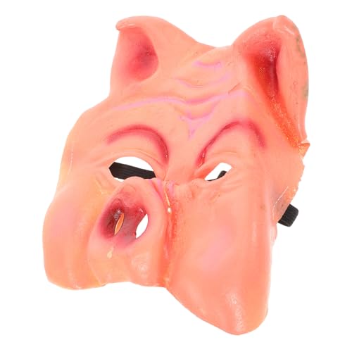 VERDANVERSE Realistische Gruselige Schweine Maske Halbgesicht für Halloween Kostüm Party Cosplay Erwachsene Tiermasken Atmungsaktiv Tragbar Spaßiger Pig Design VERDANVERSE Realistische Gruselige Schweine Maske Halbgesicht für Halloween Kostüm Party Cosplay Erwachsene Tiermasken Atmungsaktiv Tragbar Spaßiger Pig Design von VERDANVERSE