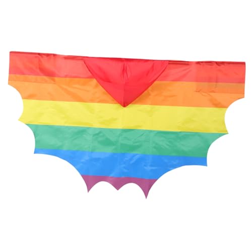VERDANVERSE Regenbogen Pride Cape Leichtes Partykostüm Umhang LGBTQ Zubehör Einfache Handhabung Bequemes Tragegefühl für Feierlichkeiten und VERDANVERSE Regenbogen Pride Cape Leichtes Partykostüm Umhang LGBTQ Zubehör Einfache Handhabung Bequemes Tragegefühl für Feierlichkeiten und von VERDANVERSE