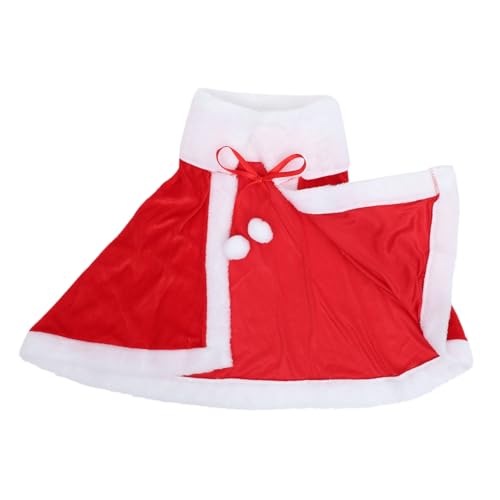 VERDANVERSE Roter Weihnachts Schal aus Hochwertigem Plüsch Atmungsaktiv und Angenehm Modischer Umhang für Damen Perfektes für Weihnachten Stilvolles Accessoire für Kalte Wintertage von VERDANVERSE