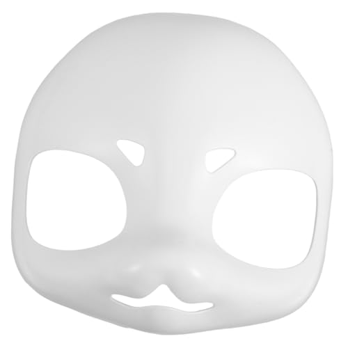 VERDANVERSE Schädel Cosplay Maske Halloween Hundemaske Kunststoff Blanko DIY Tier Unbemalt Bastelrequisiten Für Cosplay Maskerade Partys Kostüm Zubehör von VERDANVERSE