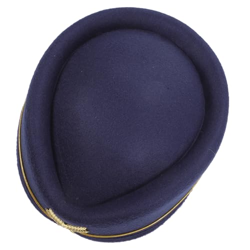 VERDANVERSE Stewardess hut Damen Cosplay accessoire Stilvolle Baskenmütze Einheitsgröße für Kostümparty Karneval Halloween Modisches Haar decor Vielseitig für Events und Shows VERDANVERSE Stewardess hut Damen Cosplay accessoire Stilvolle Baskenmütze Einheitsgröße für Kostümparty Karneval Halloween Modisches Haar decor Vielseitig für Events und Shows von VERDANVERSE