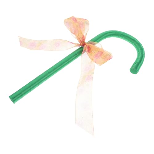 VERDANVERSE Tanzstock mit Schleife Party Weihnachtsdeko Robustes Verkleidungszubehör Bühnenrequisit für Karneval Valentinstag und Festlichkeiten von VERDANVERSE