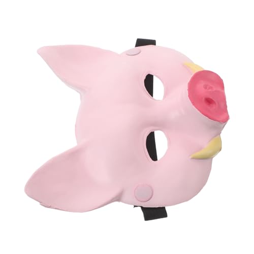 VERDANVERSE Tiermaske Lustige und Bequeme PU Schaum Schweinemaske für Geburtstagsfeiern Karneval und Cosplay mit Verstellbarem Gurt für Optimalen Sitz VERDANVERSE Tiermaske Lustige und Bequeme PU Schaum Schweinemaske für Geburtstagsfeiern Karneval und Cosplay mit Verstellbarem Gurt für Optimalen Sitz von VERDANVERSE