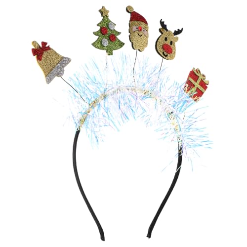 VERDANVERSE Weihnachtlicher Haarreifen Rentier-design Festliches Stirnband für Haartypen Komfortabel Weicher Kopfschmuck Weihnachtsaccessoire für Party Geschenk von VERDANVERSE