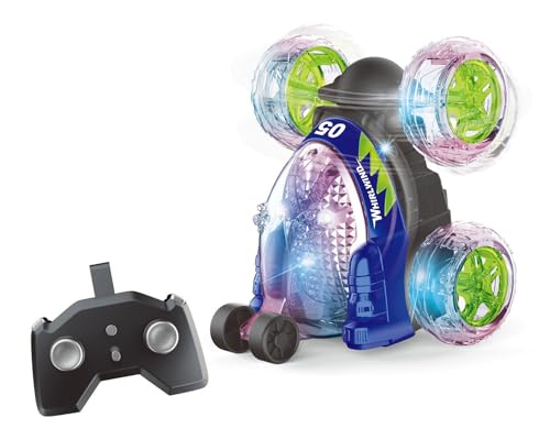 VESTERGAARD Crazy Tumbler - Stunt car R/C w/Light 2,4GHz - Blue (534446) von VESTERGAARD