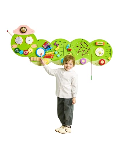 VEVOR Motorikbrett, Aktivitätswand, 12 Spiele, Montessori-Sensorik-Wandspielzeug für Kinder von 3–12 Jahren, Montessori-Lernaktivitätszentrum, ideal für Kleinkinder-Spielzimmer, Kindergarten VEVOR Motorikbrett, Aktivitätswand, 12 Spiele, Montessori-Sensorik-Wandspielzeug für Kinder von 3–12 Jahren, Montessori-Lernaktivitätszentrum, ideal für Kleinkinder-Spielzimmer, Kindergarten von VEVOR
