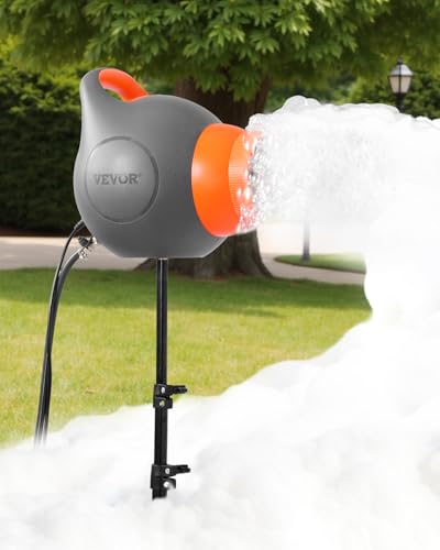 VEVOR Schaumparty Maschine, 115 W Schaummaschine, Schaummacher mit Stativständer, Seifenblasenmaschine, für Garten, Pool, Outdoor-Events, Geburtstage, Feiern & Partys, Grau & Orange VEVOR Schaumparty Maschine, 115 W Schaummaschine, Schaummacher mit Stativständer, Seifenblasenmaschine, für Garten, Pool, Outdoor-Events, Geburtstage, Feiern & Partys, Grau & Orange von VEVOR