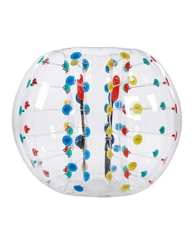 VEVOR aufblasbare Bumper Ball Bumper Stoßball (1 STK.) 1,5 m, 0,8 mm Dicker PVC-Kollisionsball für Outdoor-Sportteamspiele, Outdoor-Spielzeug für Gartenhofpark, Mehrfarbig von VEVOR