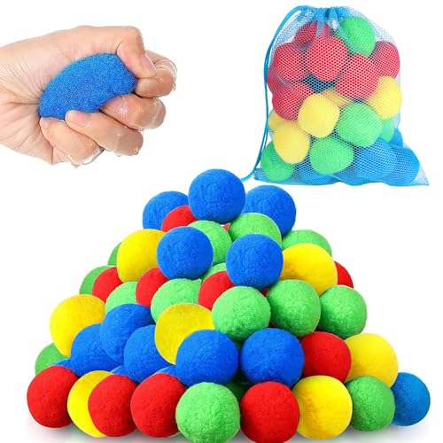 VEYLIN Wasserschlacht Bälle,30 Stück Wasserbomben Bälle, Wiederverwendbare Wasserbälle, Baumwoll Wasserbomben für PoolParty, Strand Strand, Jungen und Mädchen Spaß(30pcs) VEYLIN Wasserschlacht Bälle,30 Stück Wasserbomben Bälle, Wiederverwendbare Wasserbälle, Baumwoll Wasserbomben für PoolParty, Strand Strand, Jungen und Mädchen Spaß(30pcs) von VEYLIN