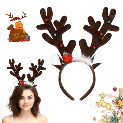 VEYLIN Rentier Geweih Stirnband Geweihstirnband,Weihnachten Stirnband für Kostüm Rentier Haarreif Eine der besten Weihnachtsdekorationen VEYLIN Rentier Geweih Stirnband Geweihstirnband,Weihnachten Stirnband für Kostüm Rentier Haarreif Eine der besten Weihnachtsdekorationen von VEYLIN