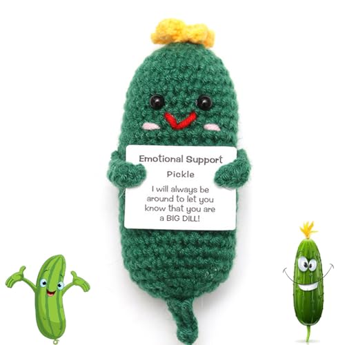 VEghee Creative Pocket Hug Emotionai Suppirt, Knitted Wool Potato Doll, Best Gift für Boyfriend und Girlfriend, Sick, Birthday, Party, Christmas Decoration, Green VEghee Creative Pocket Hug Emotionai Suppirt, Knitted Wool Potato Doll, Best Gift für Boyfriend und Girlfriend, Sick, Birthday, Party, Christmas Decoration, Green von VEghee
