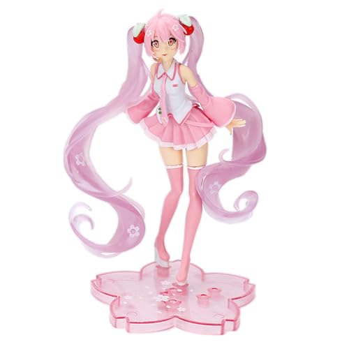 VEghee M-iku Figuren Modell, Anime Figur Statue Actionfigur Spielzeug, Mini Figuren Mädchen Action Figure Geburtstag Tortendeko für Kinder Geburtstag Party Auto-Ornament Sammlung Modell. von VEghee