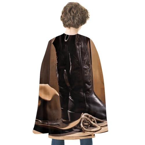 VFKLT Halloween Doppelseitiger Umhang, Cowboy-schwarzer Hut, Westernstiefel, bedruckt, Halloween-Vampirumhang, Party-Kostüme für Männer und Frauen VFKLT Halloween Doppelseitiger Umhang, Cowboy-schwarzer Hut, Westernstiefel, bedruckt, Halloween-Vampirumhang, Party-Kostüme für Männer und Frauen von VFKLT