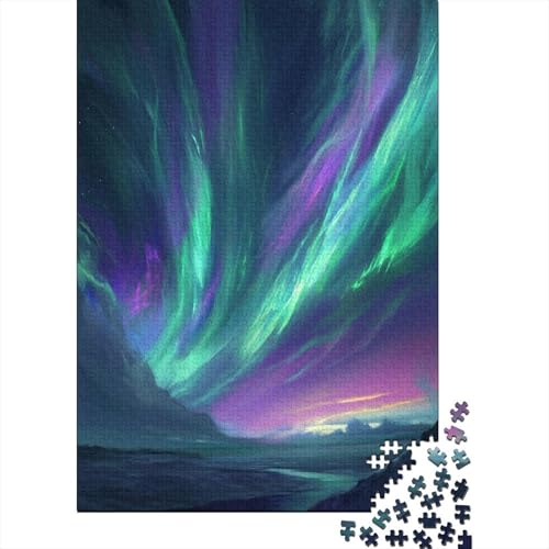 Nordlichter 1000 Teile Puzzle, Puzzles Für Erwachsene, 1000 Teile Puzzlespiel Für Jugendliche & Erwachsene Puzzlespiel Puzzel 1000pcs (75x50cm) von VFKLZCNYR