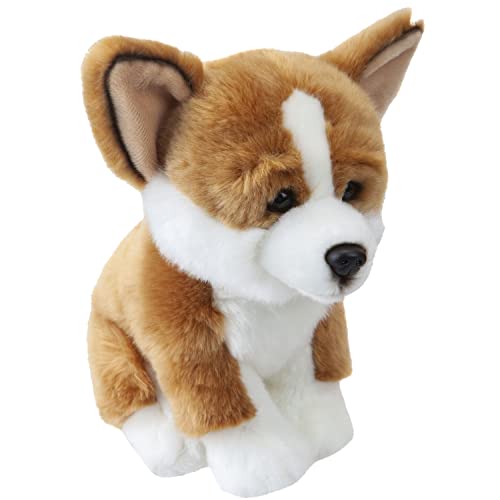 VFM - Corgi Puppy 25 cm Plüsch Premium lebensee Spielzeug - Natural World Collection von VFM e-Store
