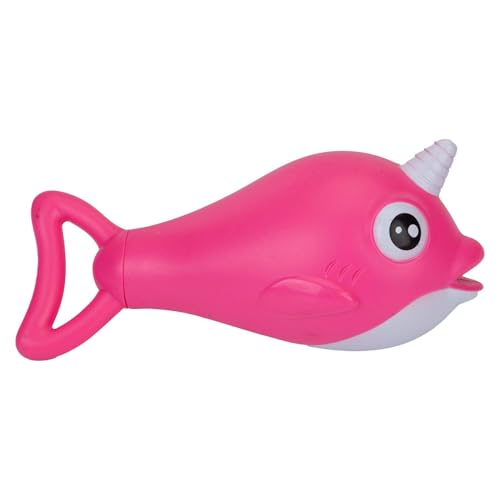VFM e-Store - Tier-Wasserpistole, Wasserpistole, Erwachsene, Kinder, Outdoor, Pool, Sommer, Strand, 9 cm x 21 cm, Narwal x 1 von VFM e-Store
