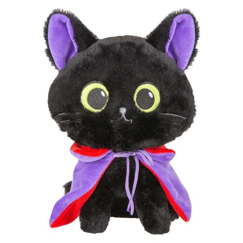 VFM e-Store Vampirkatze Plüschtier, Halloween-Dekoration, Süßes oder Saures, festliches Partygeschenk, 31. Oktober, 20 cm x 14 cm, Schwarz x 1 VFM e-Store Vampirkatze Plüschtier, Halloween-Dekoration, Süßes oder Saures, festliches Partygeschenk, 31. Oktober, 20 cm x 14 cm, Schwarz x 1 von VFM e-Store