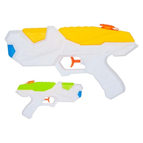 VFM e-Store - Wasserpistole Pistole Wasserpistolen Erwachsene Kinder Outdoor Pool Sommer Strand - 12,5 cm x 26 cm Weiß X 1 von VFM e-Store