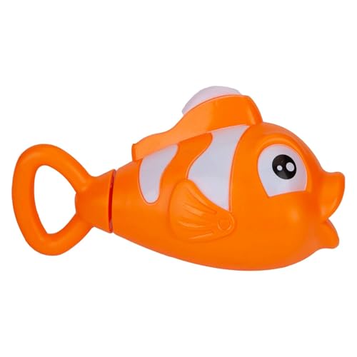 VFM e-Store Wasserpistole mit Tiermotiven, für Erwachsene, Kinder, Outdoor, Pool, Sommer, Strand, 9 cm x 21 cm, Clown-Fisch, 1 Stück von VFM e-Store