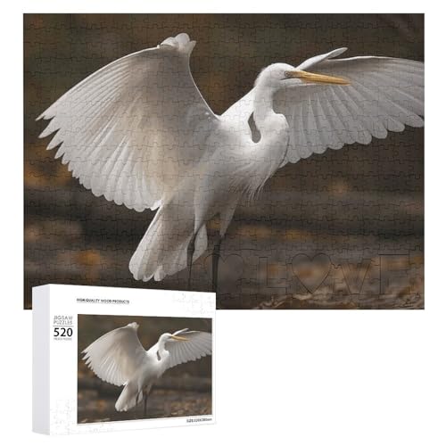 520 Teile Puzzle für Erwachsene Cool Egret Spreads Its Wings Puzzles Große Puzzles Spiel Dekompression Freizeit Unterhaltung Holzpuzzle Entspannung Sensorisches Spielzeug Raumdekor für Frauen Männer 520 Teile Puzzle für Erwachsene Cool Egret Spreads Its Wings Puzzles Große Puzzles Spiel Dekompression Freizeit Unterhaltung Holzpuzzle Entspannung Sensorisches Spielzeug Raumdekor für Frauen Männer von VFMKT