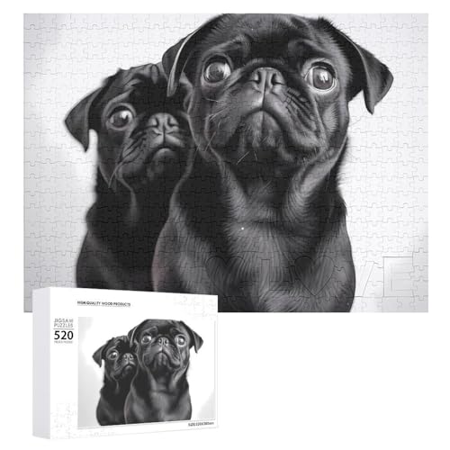 520 Teile Puzzle für Erwachsene Cool und Niedlich Schwarz Große Dekompression Puzzle Freizeit Unterhaltung Holzpuzzle Entspannung Sensorisches Spielzeug Raumdekoration für 520 Teile Puzzle für Erwachsene Cool und Niedlich Schwarz Große Dekompression Puzzle Freizeit Unterhaltung Holzpuzzle Entspannung Sensorisches Spielzeug Raumdekoration für von VFMKT