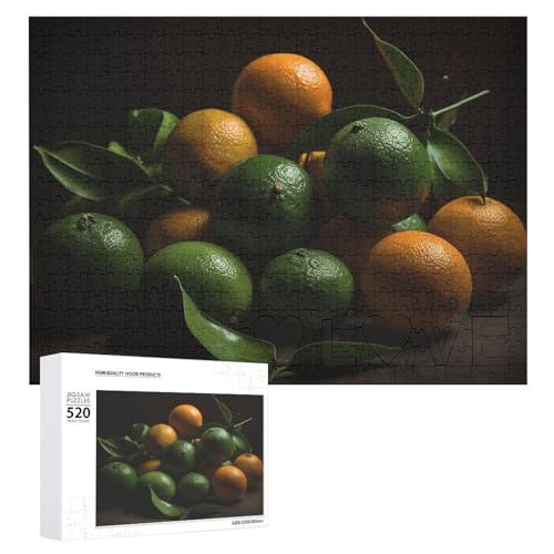 520 Teile Puzzle für Erwachsene Grün Gelb Orange Groß Dekompression Puzzle Freizeit Unterhaltung Holzpuzzle Entspannung Sensorisches Spielzeug Raumdekoration für 520 Teile Puzzle für Erwachsene Grün Gelb Orange Groß Dekompression Puzzle Freizeit Unterhaltung Holzpuzzle Entspannung Sensorisches Spielzeug Raumdekoration für von VFMKT