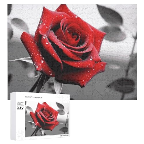 520 Teile Puzzle für Erwachsene Schwarz Weiß Rosa Rot Dekompressionsspiel Freizeit Unterhaltung Holzpuzzle Entspannung Sensorisches Spielzeug Raumdekoration für 520 Teile Puzzle für Erwachsene Schwarz Weiß Rosa Rot Dekompressionsspiel Freizeit Unterhaltung Holzpuzzle Entspannung Sensorisches Spielzeug Raumdekoration für von VFMKT