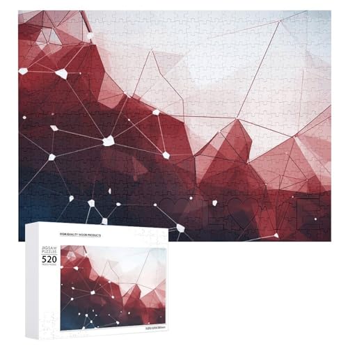 520 Teile Puzzles für Erwachsene Cool Rot Weiß und Linien Puzzles Große Puzzles Spiel Dekompression Freizeit Unterhaltung Holzpuzzle Entspannung Sensorisches Spielzeug Raumdekor für Frauen Männer 520 Teile Puzzles für Erwachsene Cool Rot Weiß und Linien Puzzles Große Puzzles Spiel Dekompression Freizeit Unterhaltung Holzpuzzle Entspannung Sensorisches Spielzeug Raumdekor für Frauen Männer von VFMKT