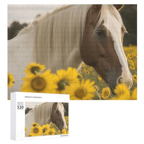 520 Teile Puzzles für Erwachsene Coole Gänseblümchen und Pferde Puzzles Große Puzzles Spiel Dekompression Freizeit Unterhaltung Holzpuzzle Entspannung Sensorisches Spielzeug Raumdekor für Frauen 520 Teile Puzzles für Erwachsene Coole Gänseblümchen und Pferde Puzzles Große Puzzles Spiel Dekompression Freizeit Unterhaltung Holzpuzzle Entspannung Sensorisches Spielzeug Raumdekor für Frauen von VFMKT