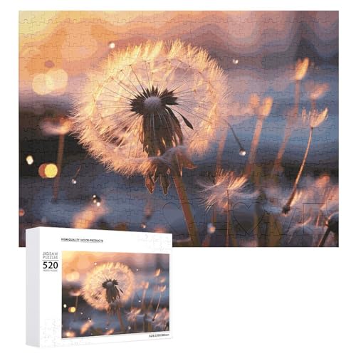 520 Teile Puzzles für Erwachsene Coole Löwenzahn Blume Puzzles Große Puzzles Spiel Dekompression Freizeit Unterhaltung Holzpuzzle Entspannung Sensorisches Spielzeug Raumdekor für Frauen Männer 520 Teile Puzzles für Erwachsene Coole Löwenzahn Blume Puzzles Große Puzzles Spiel Dekompression Freizeit Unterhaltung Holzpuzzle Entspannung Sensorisches Spielzeug Raumdekor für Frauen Männer von VFMKT